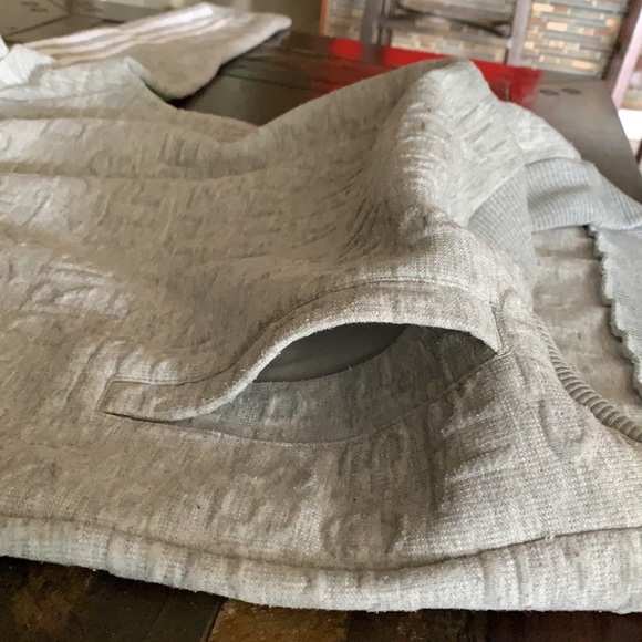 Gray and White Adidas Pullover Hoodie (small) - Picture 7 of 7